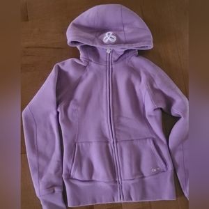 Purple TNA zip up hoodie